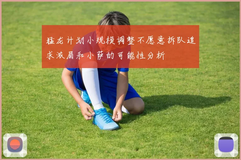 猛龙计划小规模调整不愿意拆队追求浓眉和小萨的可能性分析